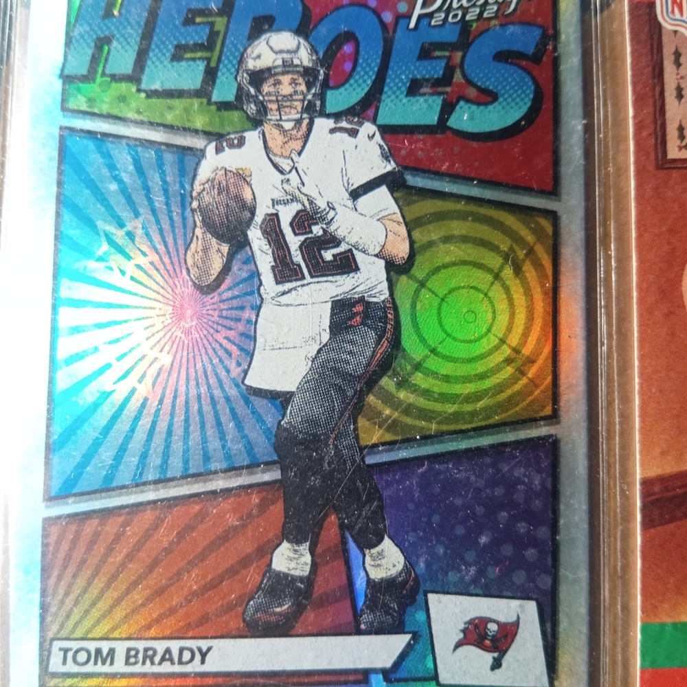 Tom Brady Football Heroes Card
